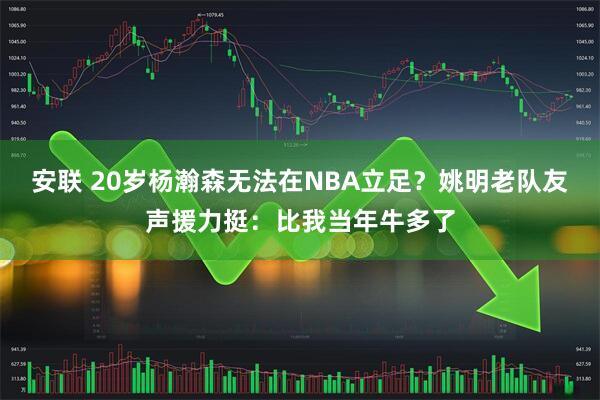 安联 20岁杨瀚森无法在NBA立足?姚明老队友声援力挺:比我当年牛多了