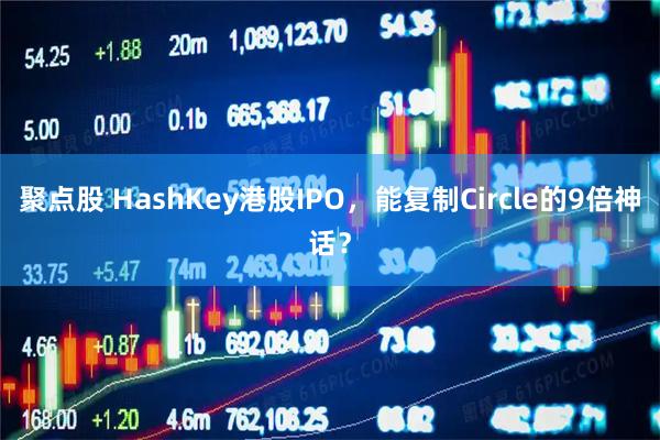 聚点股 HashKey港股IPO,能复制Circle的9倍神话?