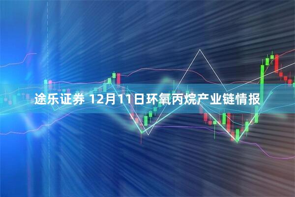 途乐证券 12月11日环氧丙烷产业链情报